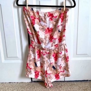 aerie strapless romper